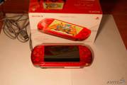 Продаю psp 3008 red + игры